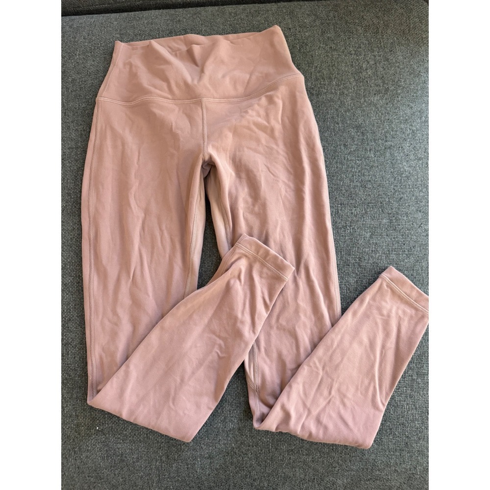 Lululemon Align High Rise Pant 28 Nulu Leggings Mauve Pink Womens Yoga Workout
